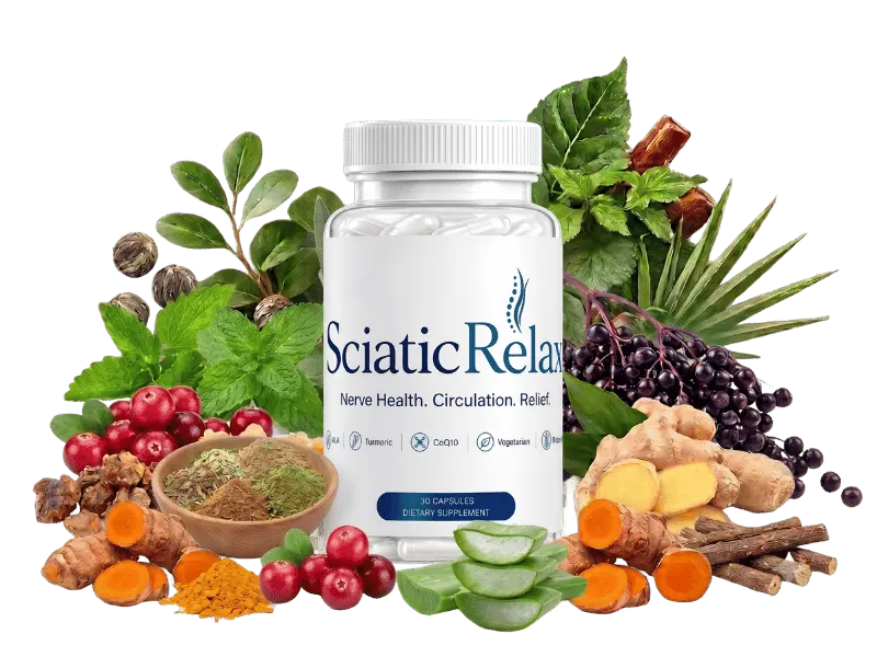 SciaticRelax Natural Nerve Health & Daily Wellness Support Supplement
